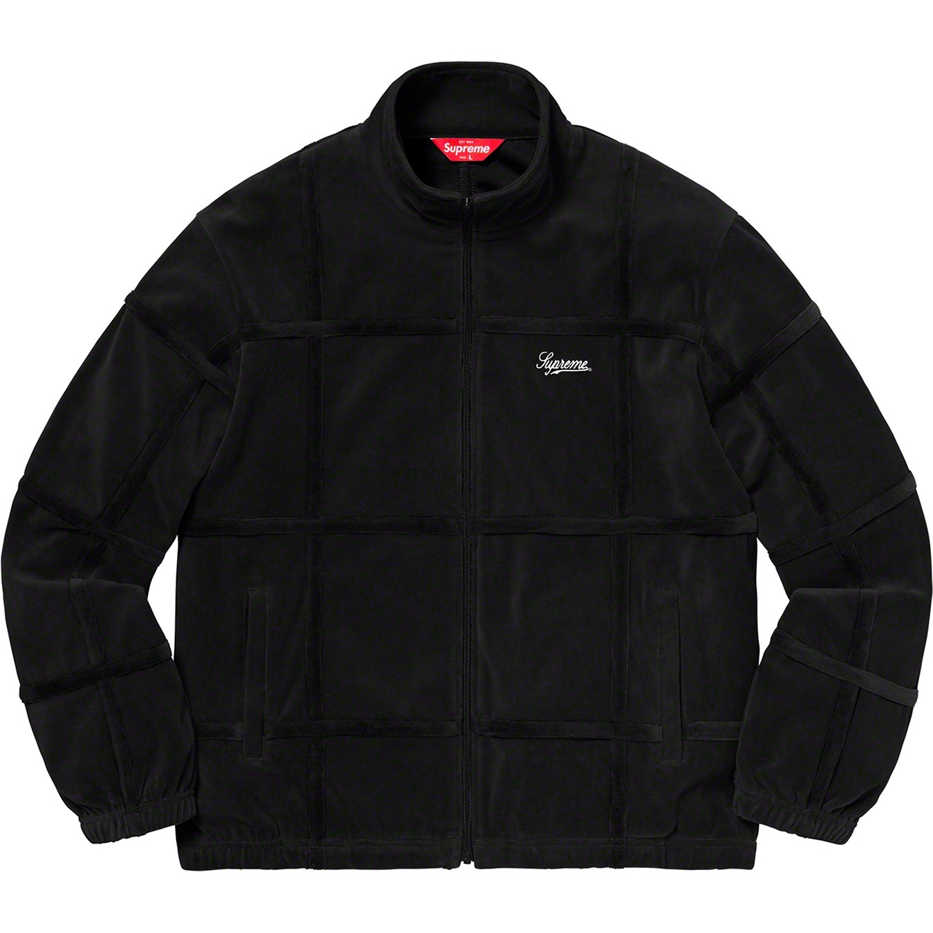 Grid Taping Velour Jacket view 5